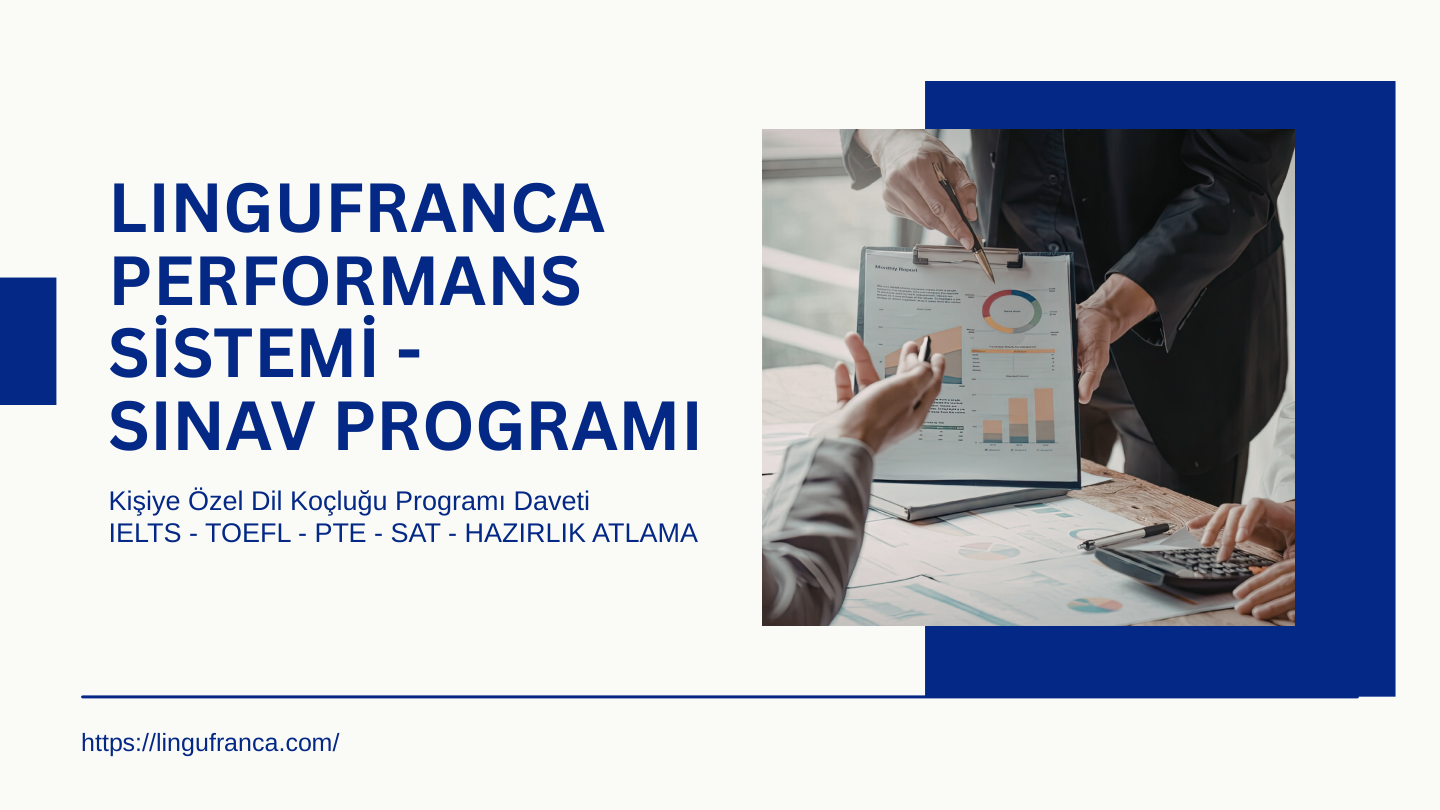 LinguFranca Sınav Programı sayfa 1