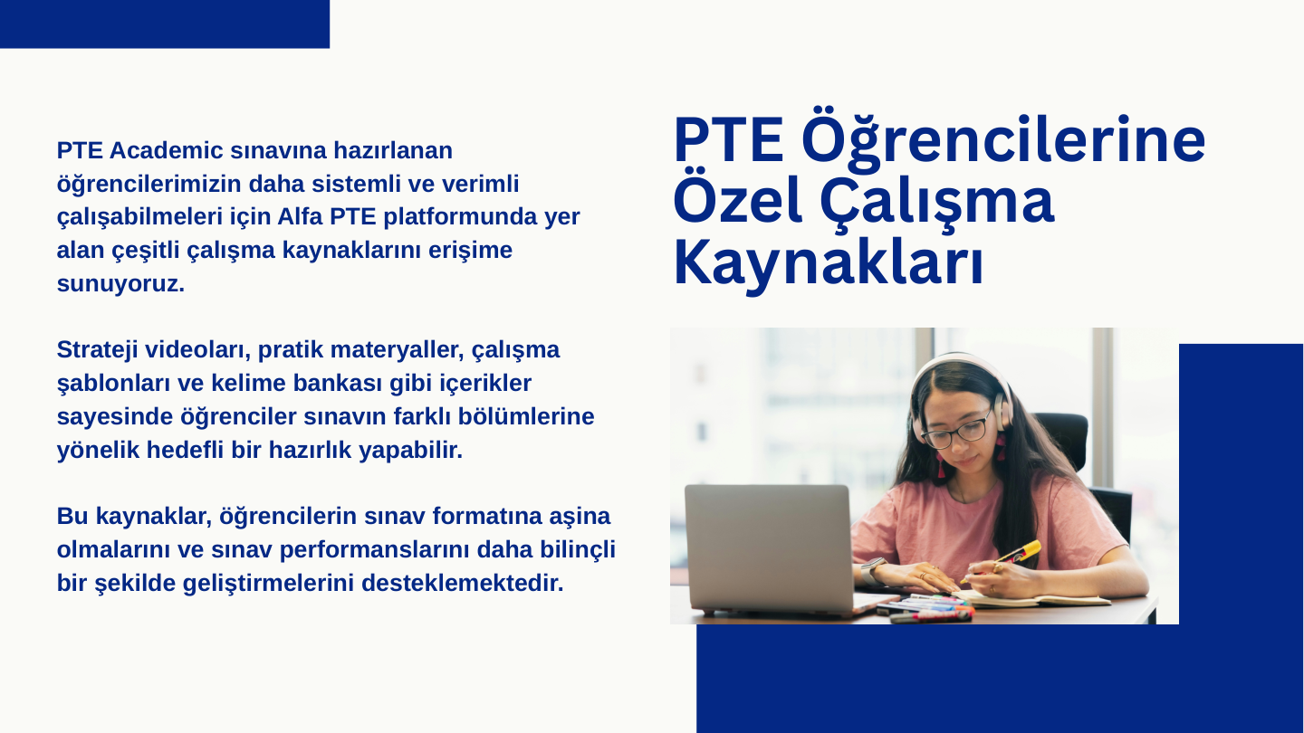 PTE Academic Programı sayfa 7